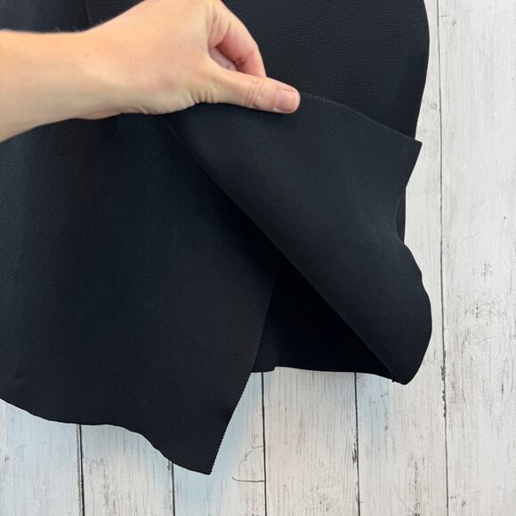 ALC Black Scoop Neck Bandage Sleeveless Stretch Bodycon Ponte Knit Dress Size XS - Picture 5 of 12